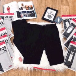 Quần Legging Nữ Lửng Màu Đen ASOS - QG285