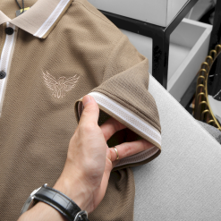 Áo Thun Nam Polo Cổ Bẻ Thêu Logo Đại Bàng (Có size 3x) - CS218