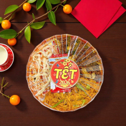 Set Khô Mix 3 Vị Khô Mực - Khô Heo - Khô Gà Hộp Sun Khía 250g Hộp Quà Tết 2026 - SKM3VHK