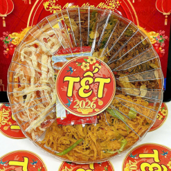 Set Khô Mix 3 Vị Khô Mực - Khô Heo - Khô Gà Hộp Sun Khía 250g Hộp Quà Tết 2026 - SKM3VHK