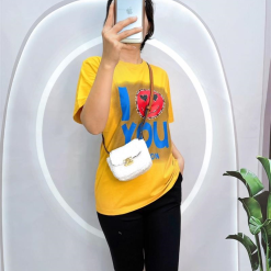 Đồ bộ quần ngố đen áo tay ngắn in chữ - DBO4073