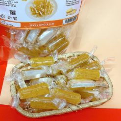 Mứt Gừng Viên Dẻo Túi Zip 300g - MGSDTZ