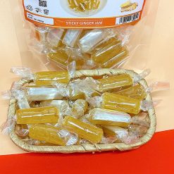 Mứt Gừng Viên Dẻo Túi Zip 300g - MGSDTZ