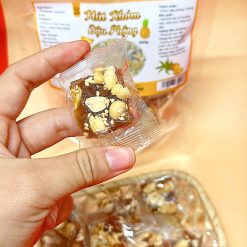 Mứt Khóm Đậu Phộng Túi Zip 300g - MKDPTZ