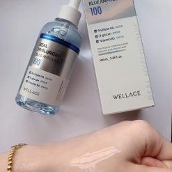 Serum Hàn Quốc Wellage Real Hyaluronic Blue Ampoule 75ml Cấp Ẩm Phục Hồi Da Hàng Công Ty - 8809619271779