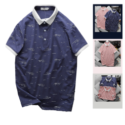 Áo Thun Nam Polo Cổ Bẻ Pack Horse In Chữ Nhuyễn (Có size 3x) - CS219