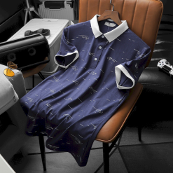 Áo Thun Nam Polo Cổ Bẻ Pack Horse In Chữ Nhuyễn (Có size 3x) - CS219