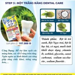 Combo Serum Trắng Răng Dental Care + Nước Súc Miệng Dental Care Nha Khoa Doctor Beauty Tặng Bột Trắng Răng - COMBODENTAL01