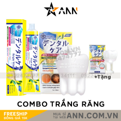 Combo Serum Trắng Răng Dental Care + Nước Súc Miệng Dental Care Nha Khoa Doctor Beauty Tặng Bột Trắng Răng - COMBODENTAL01
