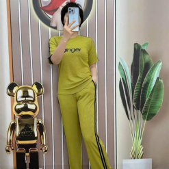 Đồ bộ quần dài áo tay ngắn in chữ - DBO4185