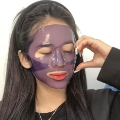 Mặt Nạ Thạch Collagen Meea Organic Màu Tím Bakuchiol Retinol Mask Hộp 5 Miếng - 8938534672467