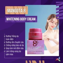 Kem Body Mangota 8 Whitening Body Cream - 8936079451295