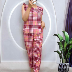 Đồ bộ mango quần dài cổ tròn sát nách bèo Có 2 size - DBO4287