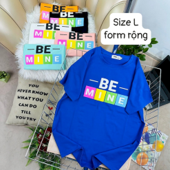 Áo Thun Nữ Cổ Tròn Form Rộng In Hình Size L(55-75kg) - AG1224L