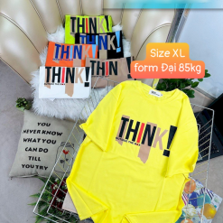 Áo Thun Nữ Cổ Tròn Form Đại In Hình Size XL(65-85kg) - AG1224XL