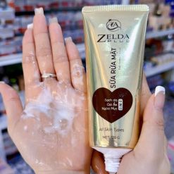 Sữa Rửa Mặt Zelda Plus Sạch Da Giữ Ẩm Ngừa Mụn - SRMZELDAPLUS