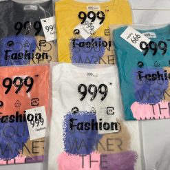 Áo Thun Nữ Cổ Tròn Form Vừa In Chữ Sound Warner Size M(40-60kg) - AG1227M