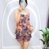Đồ bộ vải tonl áo hai dây quần đùi siêu mát - DBO4338