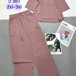 Đồ bộ mango quần dài áo cổ tàu có 2 size - DBO4340