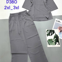 Đồ bộ mango quần dài áo cổ tàu có 2 size - DBO4340