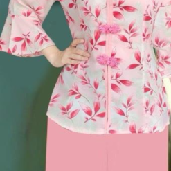 Đồ bộ trung niên mango quần dài màu trơn áo tay lững có 2 size - DBO4356