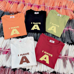 Áo Thun Nữ Cổ Tròn Baby Tee In Chữ A Mạc AH787 - AG1235