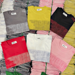 Áo Thun Nữ Cổ Tròn Baby Tee Dập Nổi Chữ YOU DO Mạc HA787 - AG1236