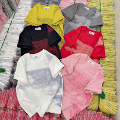 Áo Thun Nữ Cổ Tròn Baby Tee Dập Nổi Chữ YOU DO Mạc HA787 - AG1236