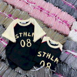 Áo Thun Nữ Cổ Tròn Baby Tee In Chữ STHLM 08 Mạc AH787 - AG1239