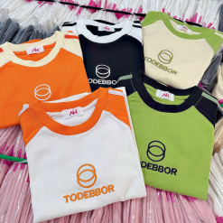 Áo Thun Nữ Cổ Tròn Baby Tee Thêu Chữ TODBBEOR Mạc AH787 - AG1251