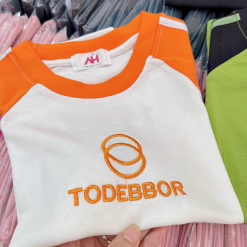 Áo Thun Nữ Cổ Tròn Baby Tee Thêu Chữ TODBBEOR Mạc AH787 - AG1251