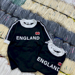 Áo Thun Nữ Cổ Tròn Baby Tee In Logo Chữ ENGLAND Mạc AH787 - AG1253