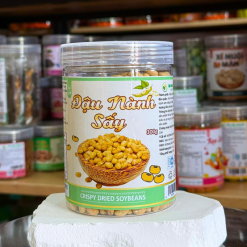 Đậu Nành Sấy Giòn 300gr Giá Sỉ Hộp - 8936208933494