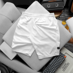 Quần Short Thun Nam Viền Sọc In Chữ Orgirinal - QB426