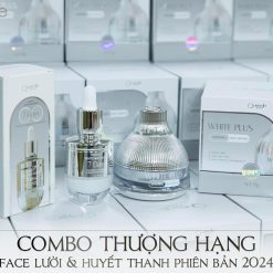 Combo Kem Face Lười Thượng Hạng và Serum Huyết Thanh 7Days Queenie Skin - CBFACEQUEENIE