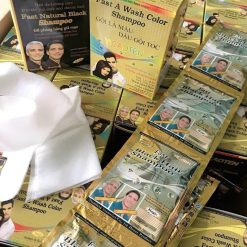 Dầu Gội Phủ Bạc YiCAOTEN Màu Đen Hộp 10gói - GOIYICAOTEN