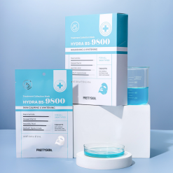 Mặt Nạ Prettyskin Hydra B5 Màu Xanh Nhạt Phục Hồi Da Hộp 10miếng - 8809733215635