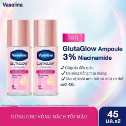 Lăn Khử Mùi Vaseline Trắng Da Giảm Thâm 45ml - 8851932459174
