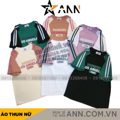 Áo thun nữ Baby Tee phối tay raglan cổ tròn ôm body từ 35kg - 55kg - AG1293