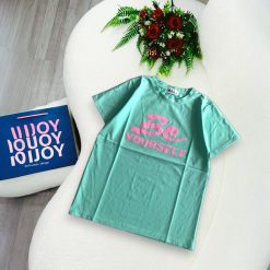 Áo Thun Nữ Cổ Tròn Form Vừa In Chữ Be yourself Size M(40-60kg) - AG1303