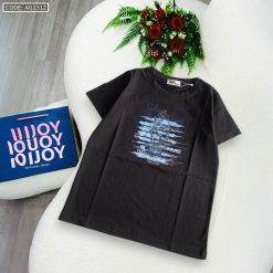 Áo Thun Nữ Cổ Tròn In Hình Chiếc Thuyền form vừa size M(40-60kg) - AG1312