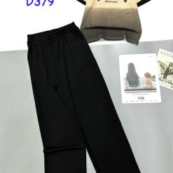 Đồ bộ tăm lạnh quần dài áo cổ tròn tay ngắn in chữ YAJ9 - DBO4392