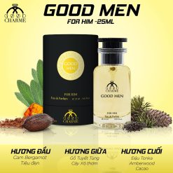 Nước Hoa Good Charme Good Men Vàng 25ml Mùi Nam - 8936194694911