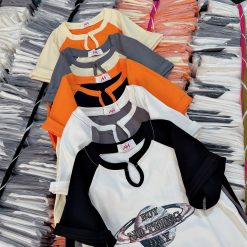 Áo thun nữ Baby Tee ôm body từ 35kg - 55kg In chữ BUY NO THING - AG1357