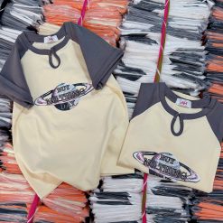 Áo thun nữ Baby Tee ôm body từ 35kg - 55kg In chữ BUY NO THING - AG1357