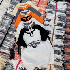 Áo thun nữ Baby Tee ôm body từ 35kg - 55kg In chữ BUY NO THING - AG1357