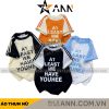 Áo thun nữ Baby Tee ôm body từ 35kg - 55kg In chữ AT LEAST - AG1358