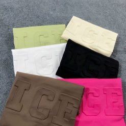 Áo thun nữ Baby Tee ôm body từ 35kg - 55kg In Nổi Chữ ICE - AG1362