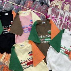 Áo thun nữ Baby Tee ôm body từ 35kg - 55kg In Chữ Cool To Work - AG1366