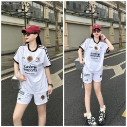 Đồ bộ quần đùi áo tay ngắn thuê chữ dessports - DBO4411